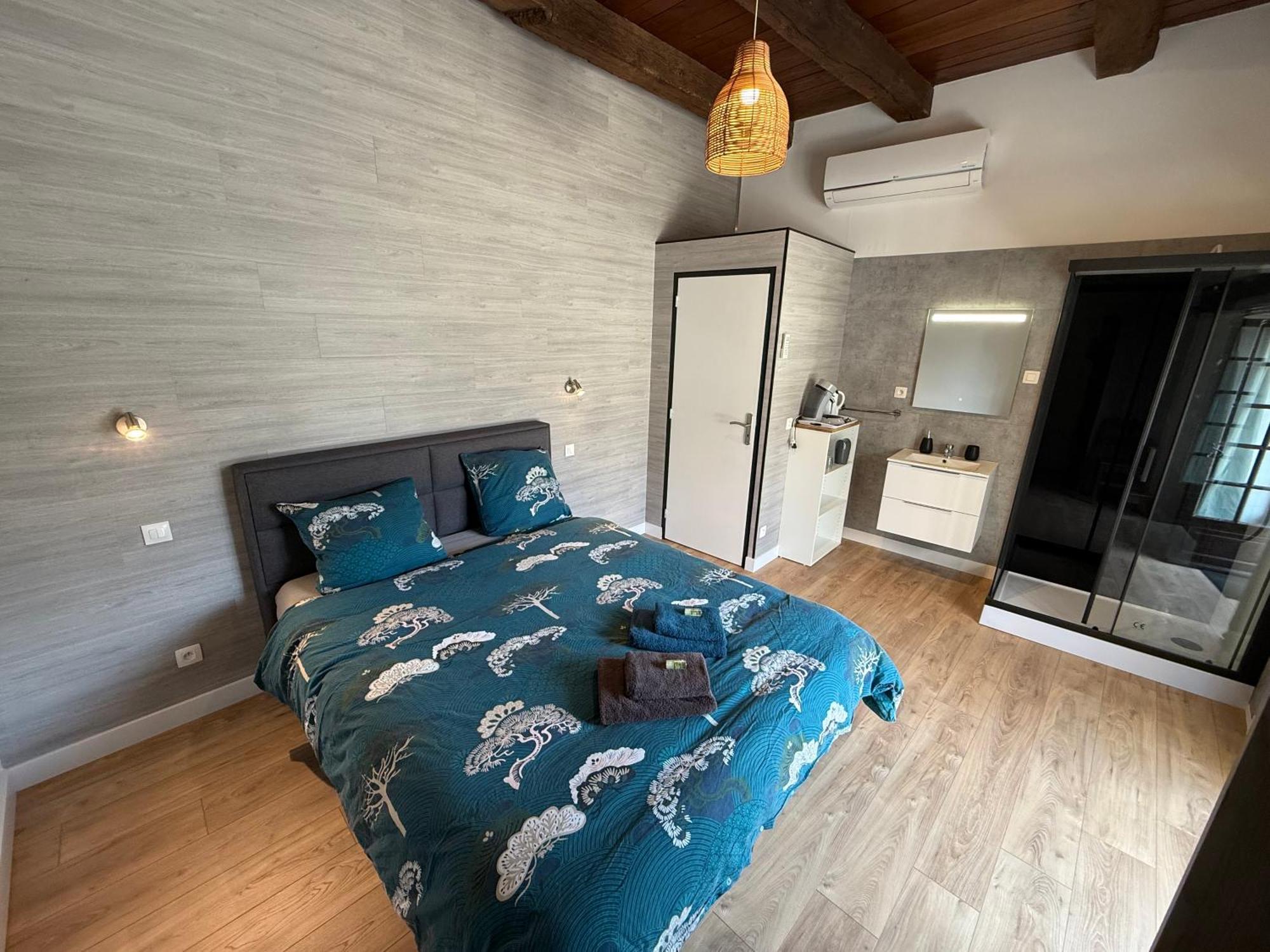 Chambre D'Hotes Naturiste Le Jardin Des Hirondelles Blanzaguet-Saint-Cybard Exterior foto